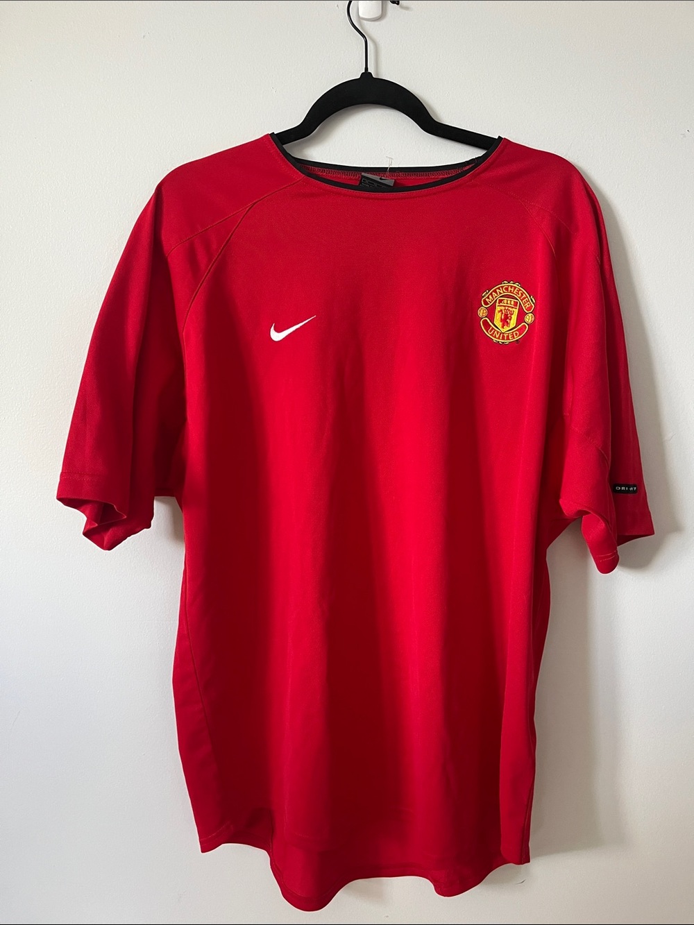 Nike Manchester United Red Short-Sleeve Men's Shirt XL